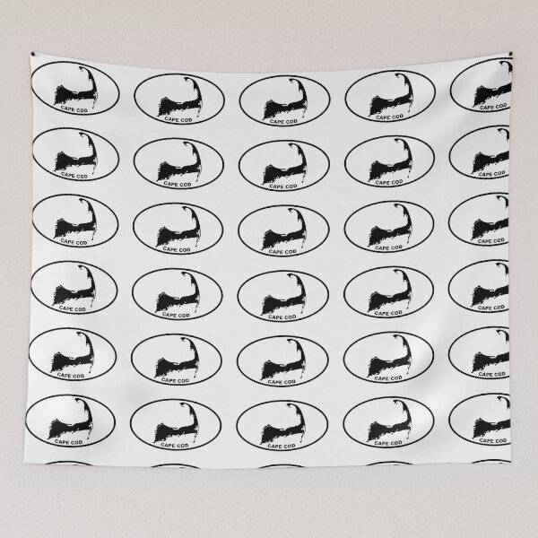 Item preview, Cape Cod Oval Bumper Sticker 13 designed and sold by litmusician.