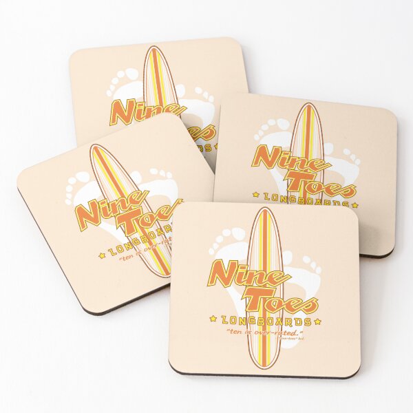 Item preview, Nine Toes Longboards designed and sold by MonkeyBoy Productions.