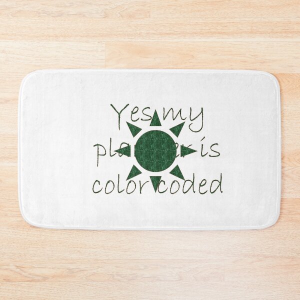 Item preview, Yes my planner IS color coded classic t-chirts designed and sold by Dahani-mo.
