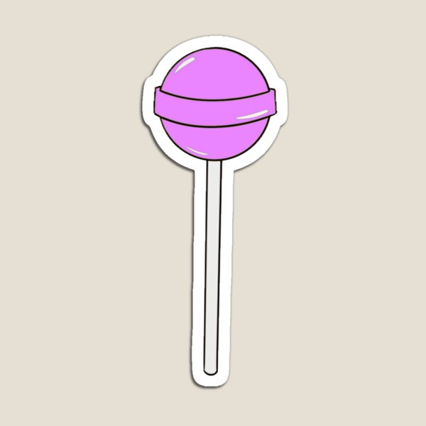 pink Lolly Magnet