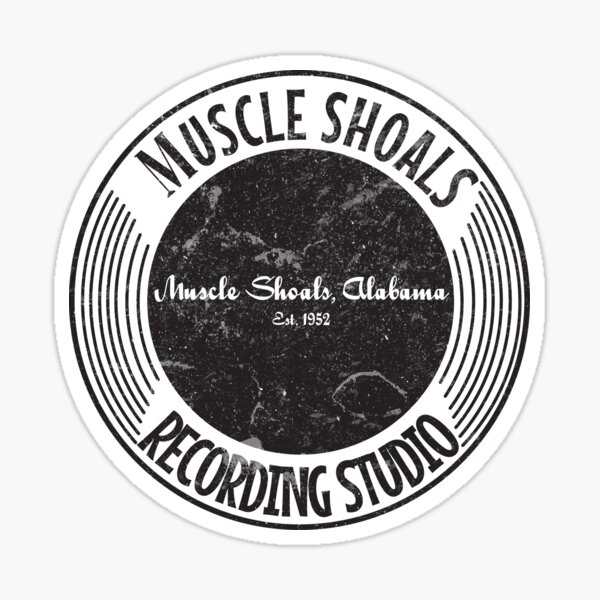 Logo Muscle Shoals Recording Studio des années 50 (Officiel) Sticker