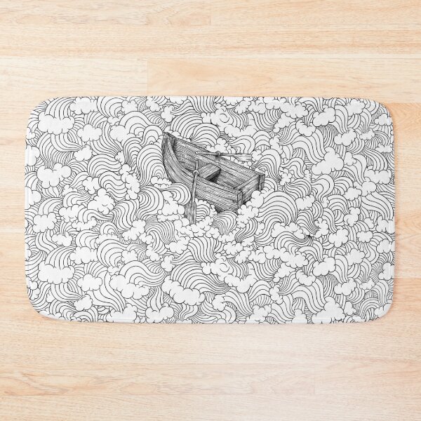 Item preview, Lonely Rowboat designed and sold by kneehighprints.