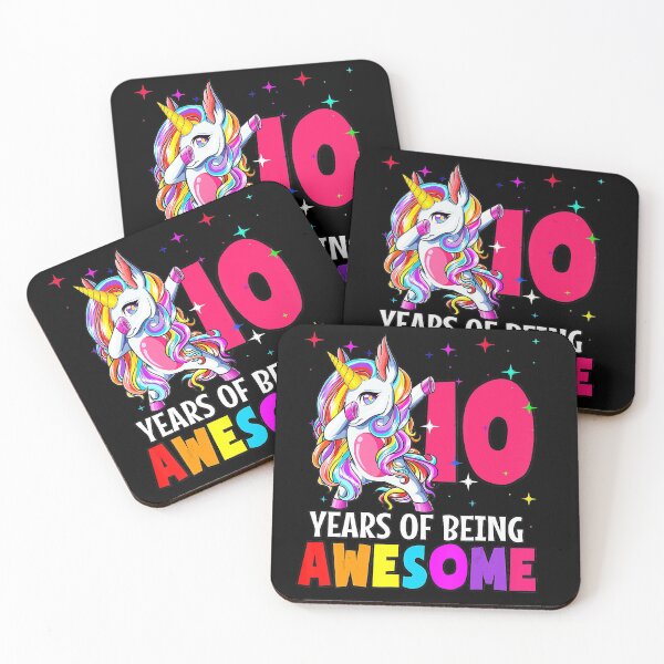 Artikelvorschau, 10. Geburtstag Tupfen Einhorn entworfen und verkauft von Brigitte98.