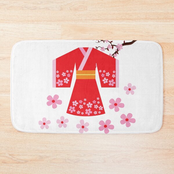 Item preview, Red Kimono Cherry Blossom designed and sold by Bliss Find And Design.