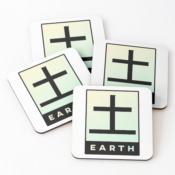 Item preview, Earth - Japanese word  designed and sold by feether-store.