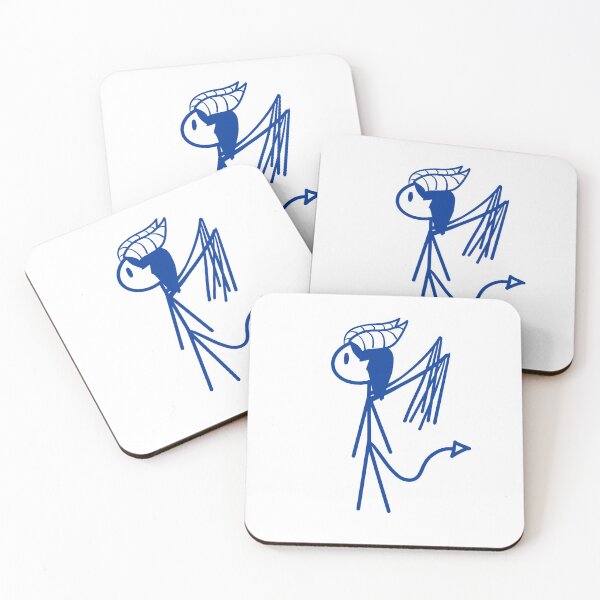 Item preview, Stick Figure Tiefling designed and sold by NerdGirlDesigns.