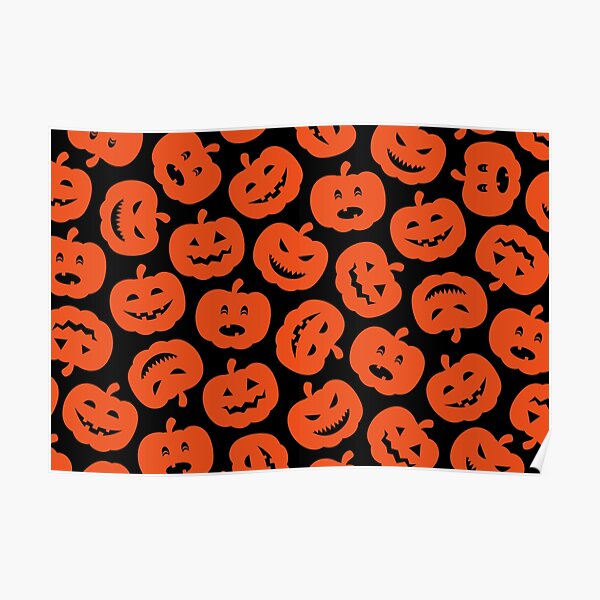 Funny Pumpkins Poster