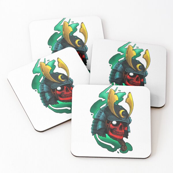 Item preview, Samurai Skull designed and sold by Matheus Ribeiro.