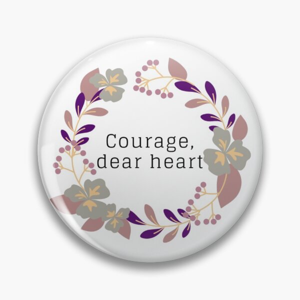 Item preview, Courage, Dear Heart violet designed and sold by BeluFndz.
