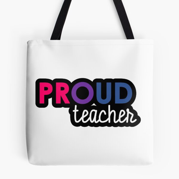 Item preview, PROUD Bi Teacher designed and sold by eclecticbyecal.
