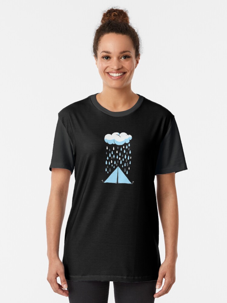 Alternate view of Tent Sprinkle Graphic T-Shirt