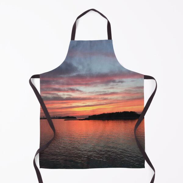 Item preview, Orange Cloudy Sunset On The Water 2 designed and sold by MaxMMasterson.
