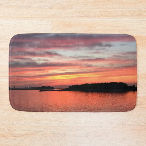 Item preview, Orange Cloudy Sunset On The Water 2 designed and sold by MaxMMasterson.