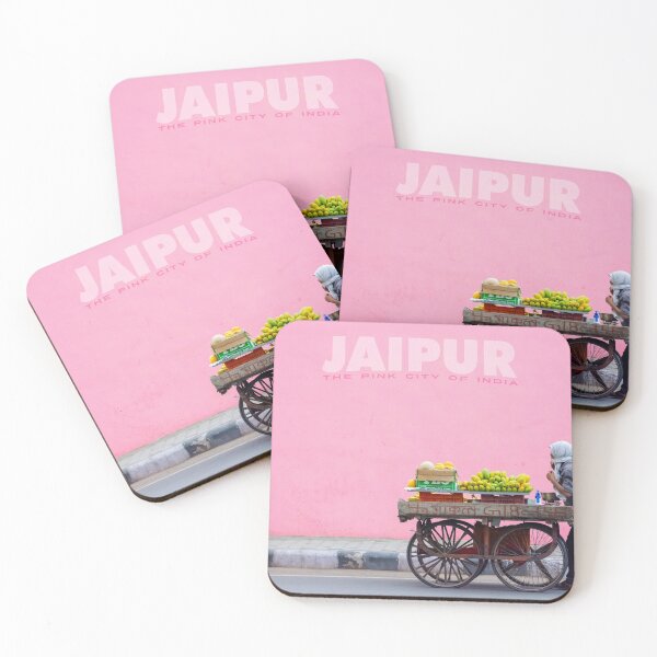 Item preview, Jaipur The Pink City of India Travel Poster designed and sold by travelwitheric.