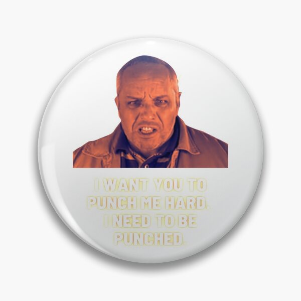 Item preview, Peep Show: Big Mad Andy Orange Punched designed and sold by laurabwrites.