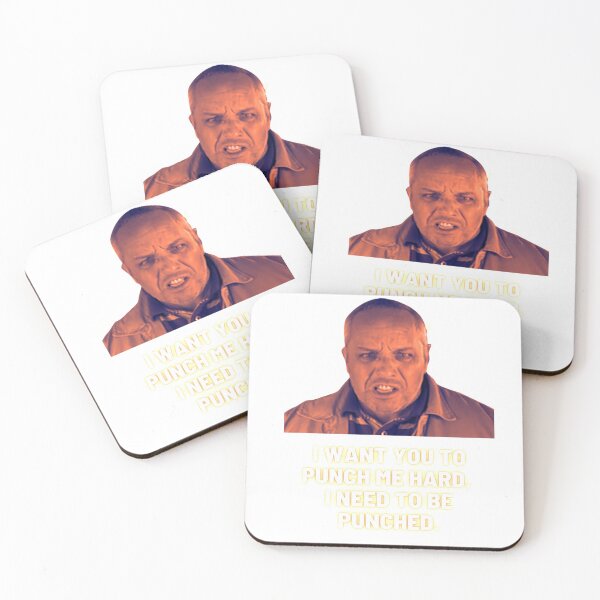Item preview, Peep Show: Big Mad Andy Orange Punched designed and sold by laurabwrites.