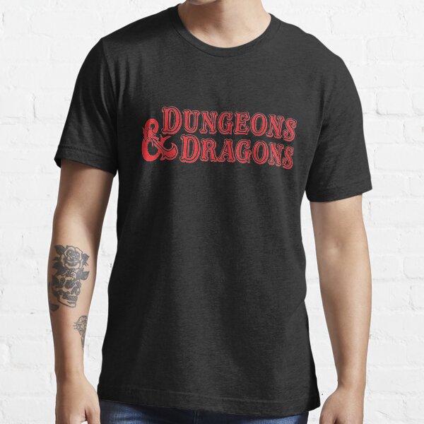 Dungeons And Dragons Classic Logo Large T Shirt For Sale By Kevinchaves88 Redbubble 9255