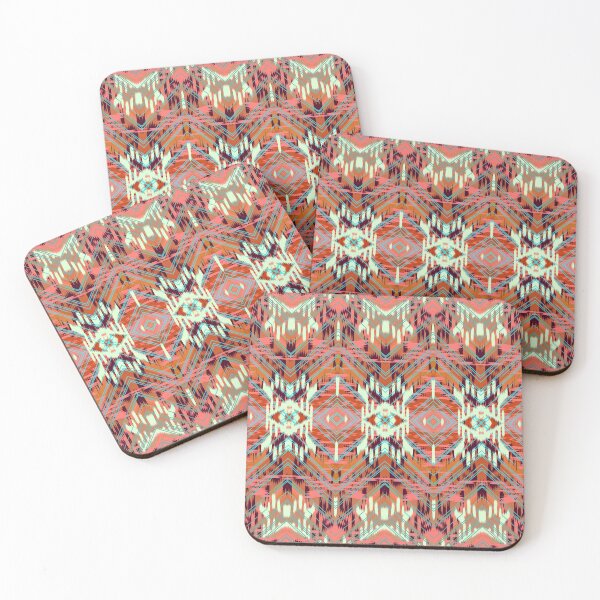 Item preview, Psychedelic Ikat designed and sold by DesignGarden.