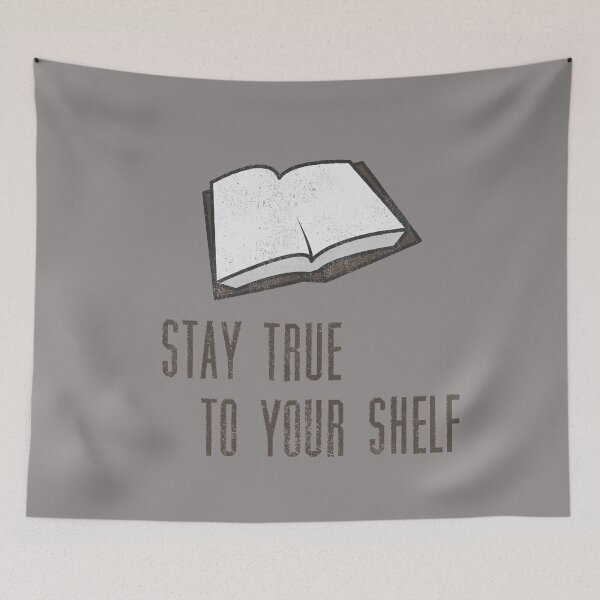Item preview, Bookworm Reader Pun - Stay True to Your Shelf designed and sold by Creatively Torn.