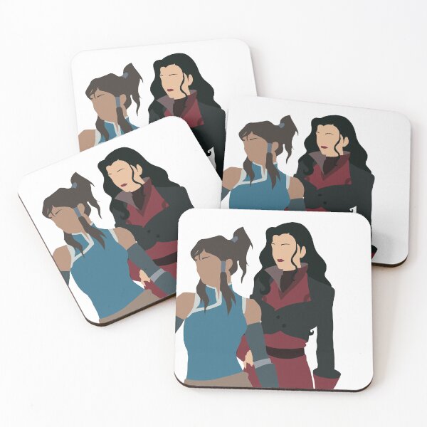 Item preview, Korra Asami Korrasami LOK Legend of Korra ATLA designed and sold by ebhcardinal.