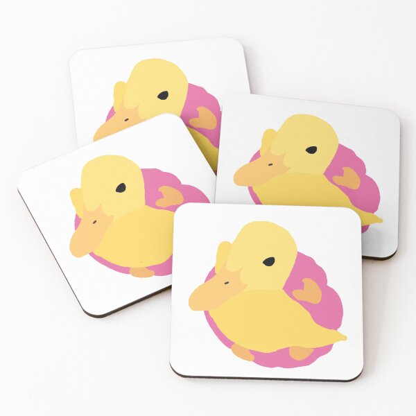 Item preview, babey duck in floatie illustration designed and sold by emsfunkydesigns.
