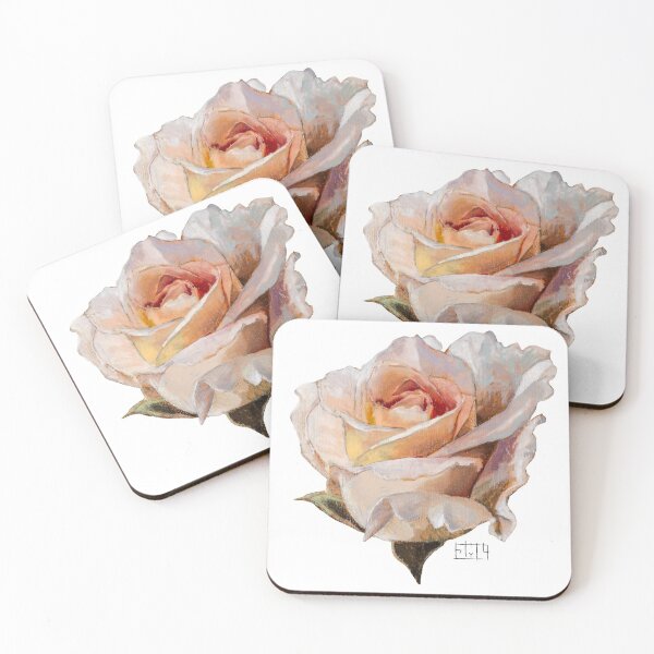 Item preview, Pink Rose | Painting of a Single Rose designed and sold by Jacob la Cour.