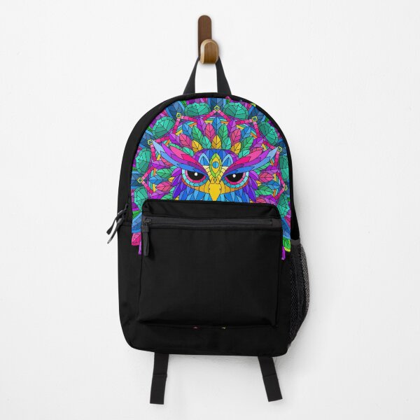 Item preview, Wisdom Mandala, Multicolored Owl designed and sold by STIKI SHOP.