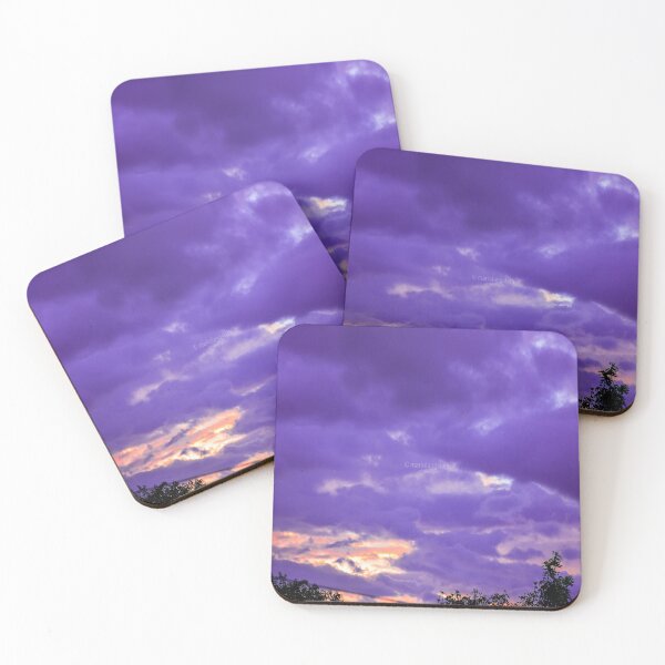 Item preview, Lavender sky clouds designed and sold by Mariolangstieh.