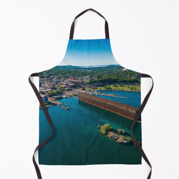Item preview, Ore Dock Marquette Michigan designed and sold by quincyaerial.