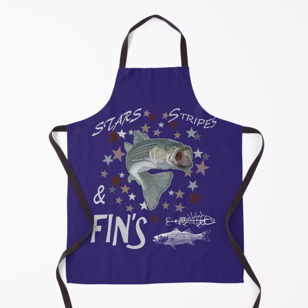 Item preview, Striped Bass Stars Stripes and Fins designed and sold by hookink.