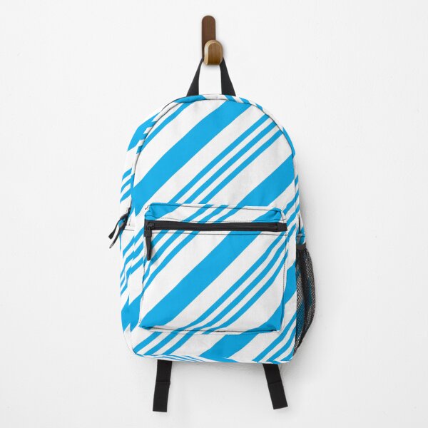 Item preview, Candy Cane Stripes Style 1 in Sky Blue and White designed and sold by Darcy777.