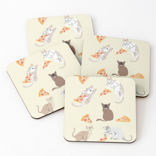 Item preview, Pizza Cats designed and sold by ZeeDigitalArt.