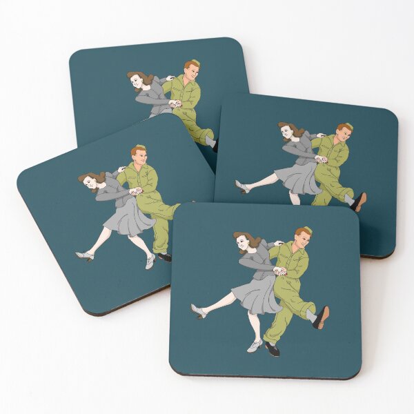 Item preview, War Time Swing Dancers designed and sold by Slinky-Reebs.