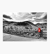 The Little Red Post Box Photographic Print