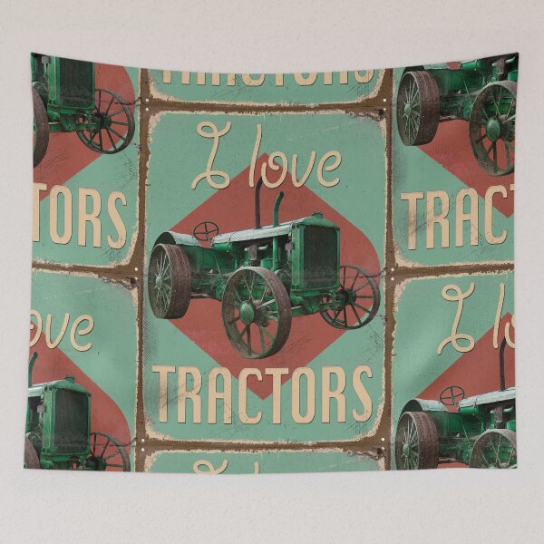 Item preview, BoolerooTractorT15_01a designed and sold by SEADOGPRINTS.