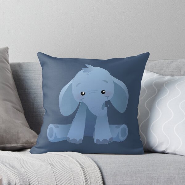 Item preview, Elephant comforter designed and sold by dixptitsdoigts.