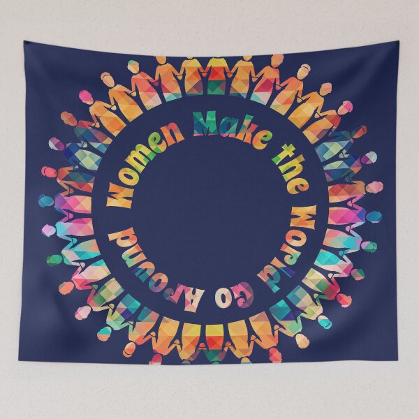 Item preview, Feminist Women Make the World go Around designed and sold by candhdesigns.