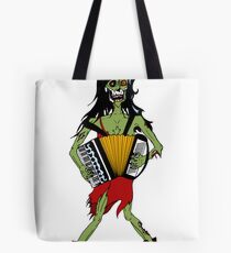 Undead Squeezebox Chanteuse! Tote Bag