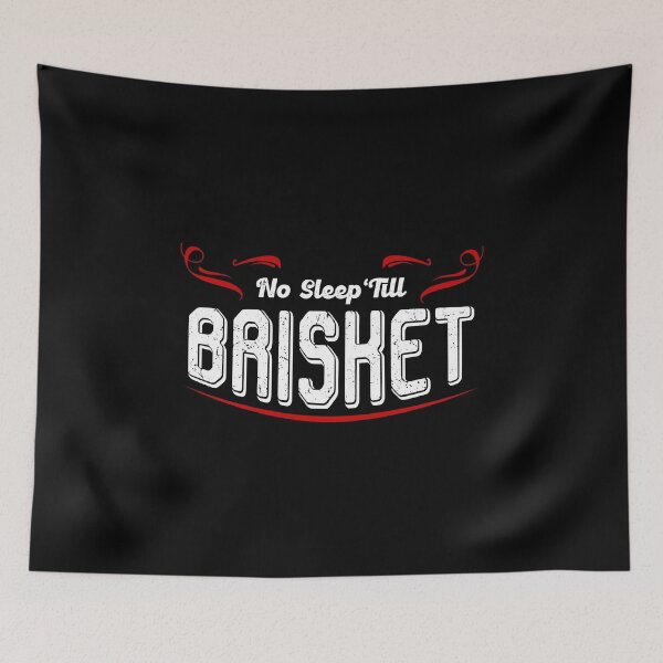 Item preview, No Sleep 'Till Brisket - Funny BBQ Grilling Master designed and sold by Crazy Trendy Designs.