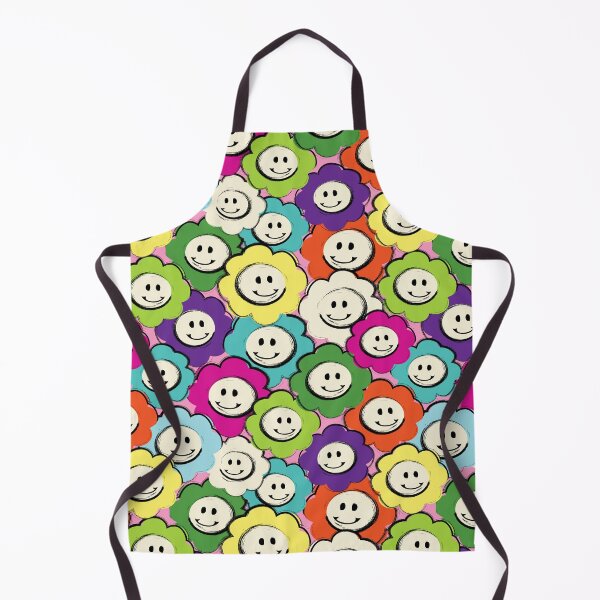 Item preview, Happy Flowers designed and sold by PrintGirlNYC.