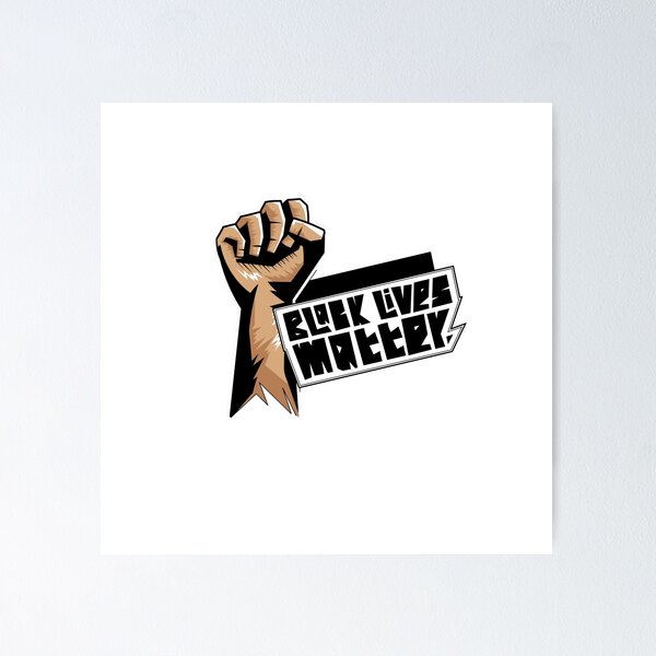 Aperçu de l'œuvre BLACK LIVES MATTER BLM Protest Resist Trump Unity Equal Rights Clothing Gift Merch T Shirt créée et vendue par ARTISER.