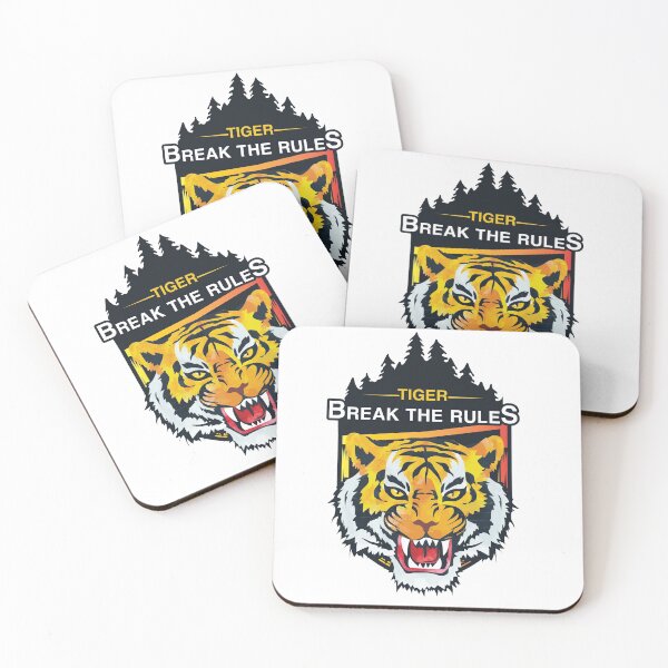 Item preview, Tiger Break The Rules  designed and sold by PG Shop Art.