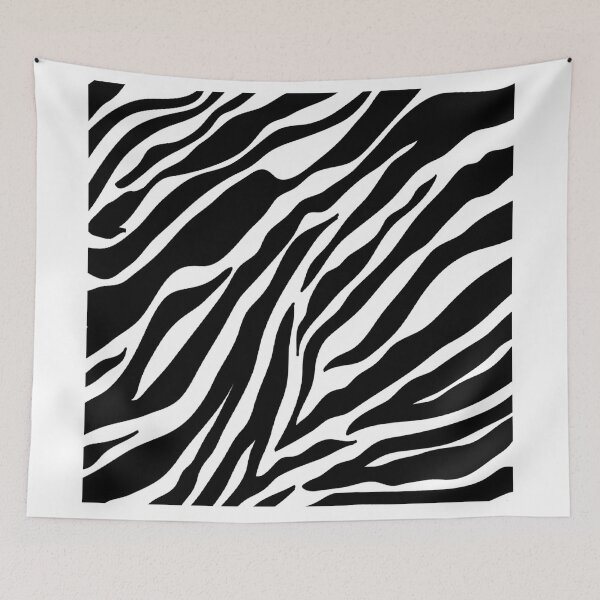 Item preview, Black and White Zebra Print designed and sold by BoldNFresh.