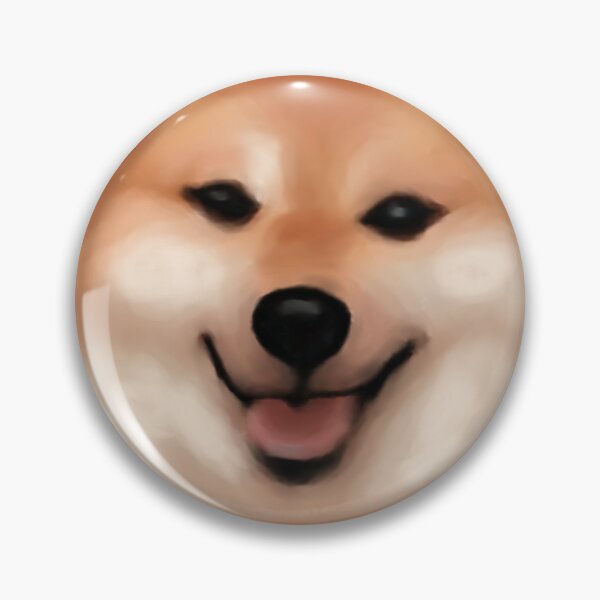 Aperçu de l'œuvre Shiba Inu mignon et souriant créée et vendue par TeodoraM.