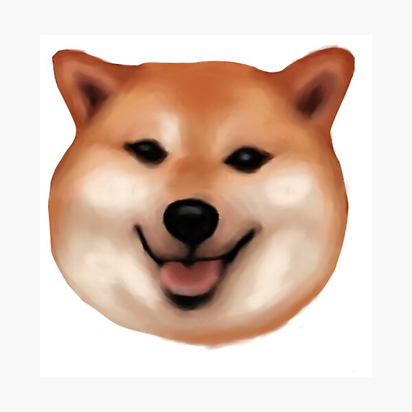 Item preview, Cute Smiling Shiba Inu designed and sold by TeodoraM.