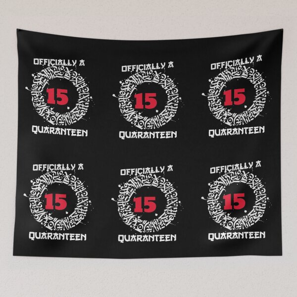 Item preview, Officially A Quaranteen 2020 Quarantine 15th Birthday Official Teenager Gothic Theme designed and sold by dreamofdenim.