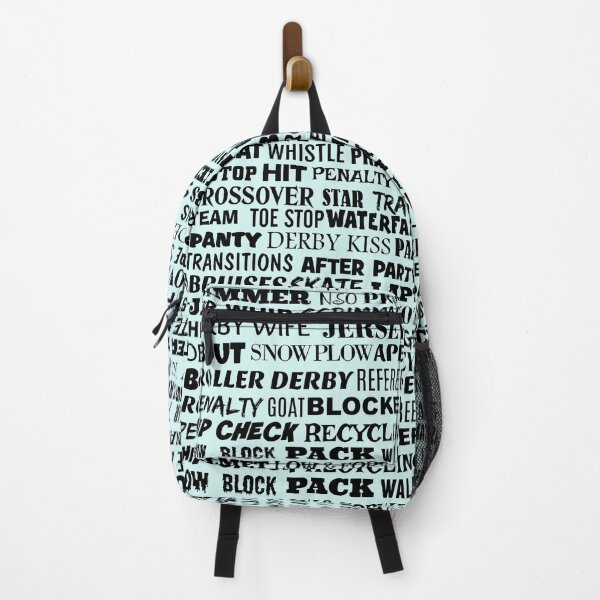 Item preview, Roller Derby Terminology White designed and sold by Slinky-Reebs.