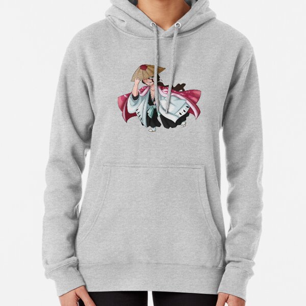 Bleach Shunsui Kyoraku 8th Captain Cute Chibi Pullover Hoodie