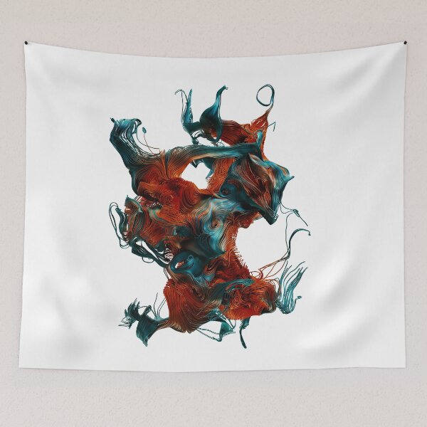 Item preview, Chaotic Lines #20 Colorful Abstract Art designed and sold by chaoticlines.