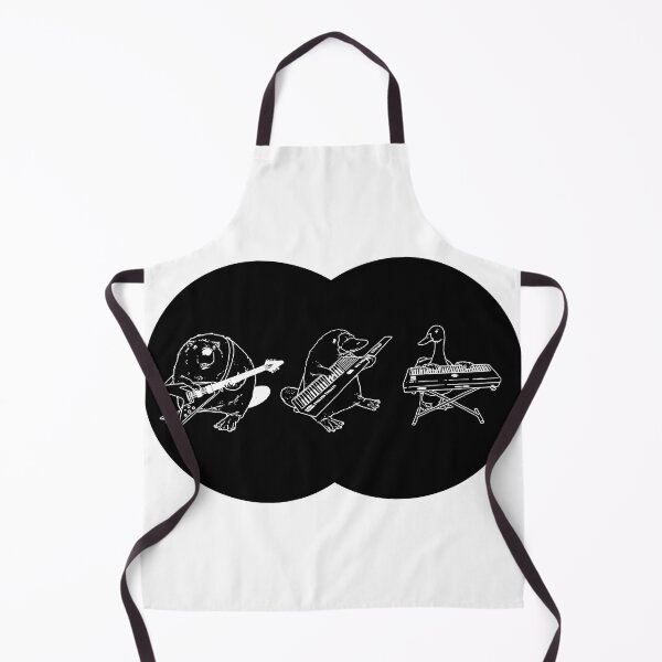 Item preview, Keytar Platypus Venn Diagram White and Black designed and sold by GuyBlank.